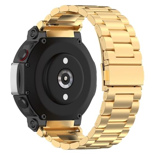 Image of YODI Strap Band Compatible with Amazfit T-Rex 2 Smartwatch Only Soft Silicone | Nylon | Chain | Leather Watch Straps with Installation Adjuster Tool For Amazfit TRex 2