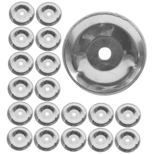 HEMOTON Stainless Iron Drum Cymbal Kit 50pcs Practice Drum Set Cymbals Light Easy to Use