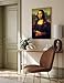 DECORARTS - Mona Lisa by Leonardo DaVinci. The World Classic Art Reproductions. Giclee Canvas Prints Wall Art for Home Decor 20x30 x1-1/2