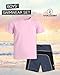 Volcom Baby Boys Swim Set - 2 Piece Short Sleeve Swim Shirt Graphic Tees & Board Shorts - Infant Toddler Little Boys Swimsuit, Size 4T, Faded Pink
