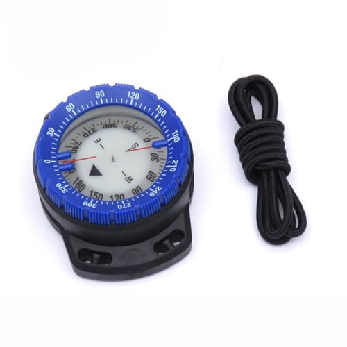 Boussole à élastique compacte sous-marine avec cadran lumineux