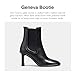 Coach, Geneva Leather Bootie, Black, 8 B