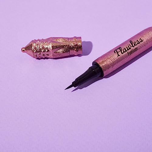 Delineador Líquido Negro Romantic Beauty Flawless miniatura 4