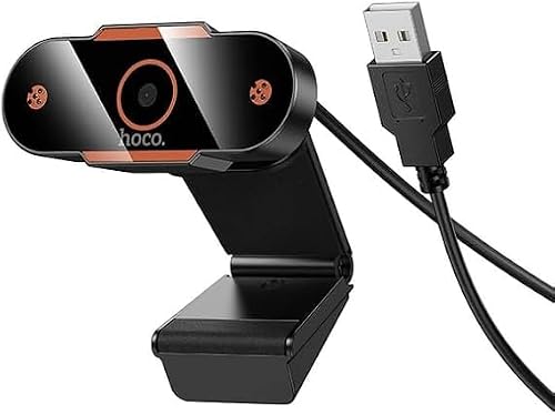 USB Webcam with Microphone, 1080P Full HD, Plug and Play