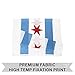 PringCor City of Chicago 3x5FT Polyester Flag Chi IL Windy City 4 Star Illinois