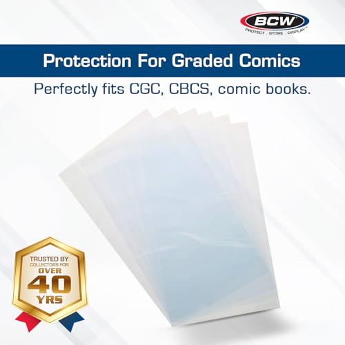 بي سي دبليو شنطة قابلة لاعادة الغلق للكاريكاتير المصنفة - 9 × 14