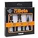 BETA 1169G/D3 ​​ Assortimento di 1 Pinza Universale, 1 Pinza Becchi Mezzotondi Lunghi e 1 Tronchese, con 2 Strati di PVC Antiscivolo con Finitura Industriale