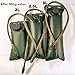 TKOWTB Water Bladder for Hydration Backpack Large Capacity Water Bag for Outdoors Running Cycling Water Storage Bag 2.5L