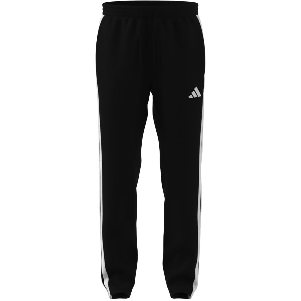adidas Essentials 3-Stripes Fleece Open Hem Pants - Pantalones Hombre