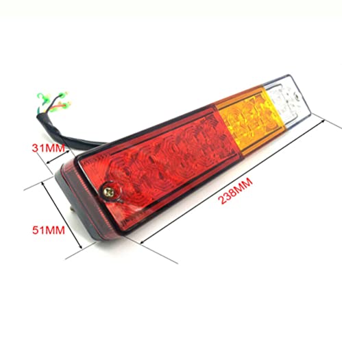 2pcs Bolsa Reversa Traseira De 2pcs 20 Led Led Curchine Travilha Luz De Freio De Freio Da Luz De Tra