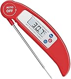 □ Ahorro de energía □: Termómetro de alimentos alimentado por la batería AAA (no incluida); Encienda la sonda para encenderla, doble la sonda para apagar; 10 minutos de apagado automáticamente.