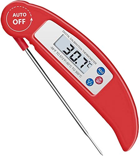 Thermomètre de cuisson sonde inox 304 XMING à lecture LCD instantanée