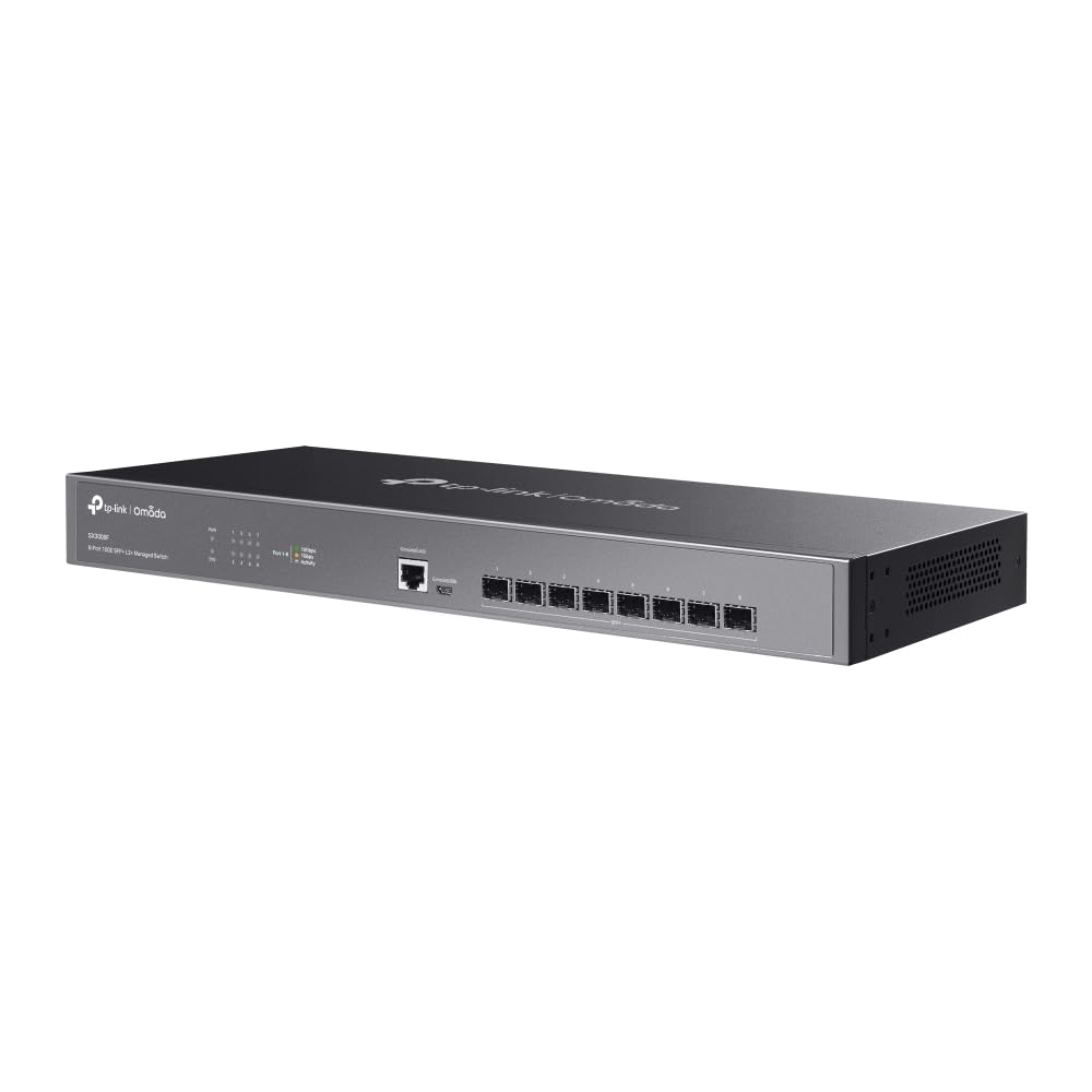 Amazon | TP-LINK JetStream 8ポート10GE SFP+ L2+マネージスイッチ TL