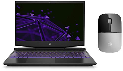Image of HP Pavilion 15-dk0050TX Gaming Laptop (9th Gen Core i7-9750H /8GB /1TB HDD + 256GB SSD /Win 10 /4GB NVIDIA GTX 1650 Graphics) & Z3700 Wireless Mouse