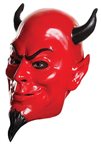 Rubies Costume CO. Mens Scream Queens Red Devil Mask As Shown One Size