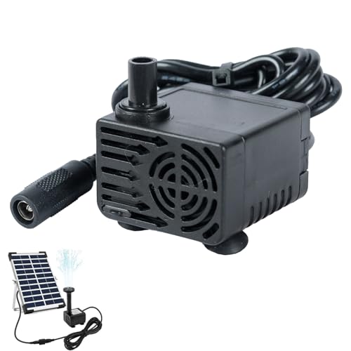 Bombas de fuentes solares, bombas de agua solar, bombas de fuentes solares DC 12v, sin agua de agua, sin agua solar, sin panel solar, sin panel solar, sin panel solar