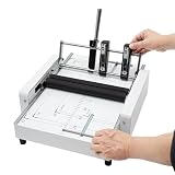 2-in-1 Booklet Maker, A3 Papier Faltbindemaschine, Max 20 Blatt Bindung, 200-300 Bücher/H für Büro, Schule, Zuhause, Druckgeschäfte