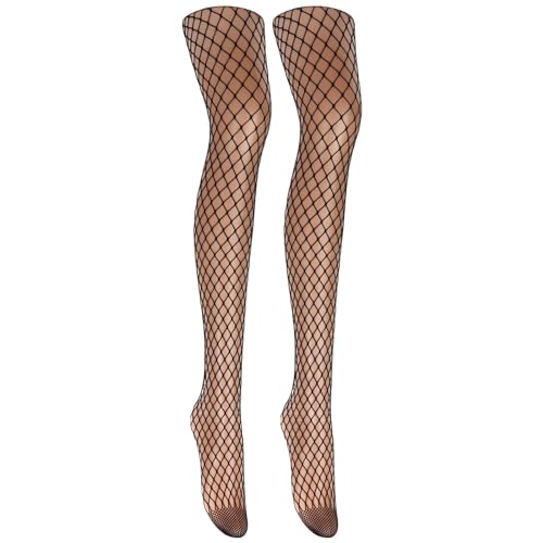 Image of Buauty Black Fishnet Stockings for Women, Fishnet Tights Plus Size One Size Fit All