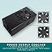 Apevia TFX-AP300W Standard Flex ATX 300W Power Supply - 115-230V AC, 1 x 20/24Pin Main Power, 1 x 12V(P4), 3 x Pheripheral, 3 x SATA, 1 x Floppy