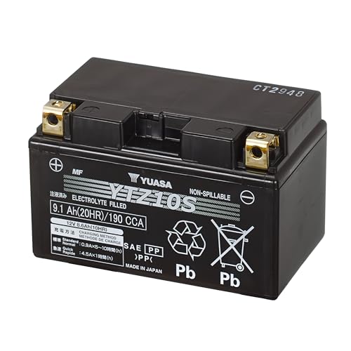 Yuasa YTZ10S Hochleistung Wartungsfreie Batterie 12V 150mm x 87mm x 93mm