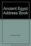  Ancient Egypt Address Book