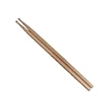 1 Pair Maple Wood Jazz Drumsticks, for Adults, Rock Band, Jazz Folk Students (5A)