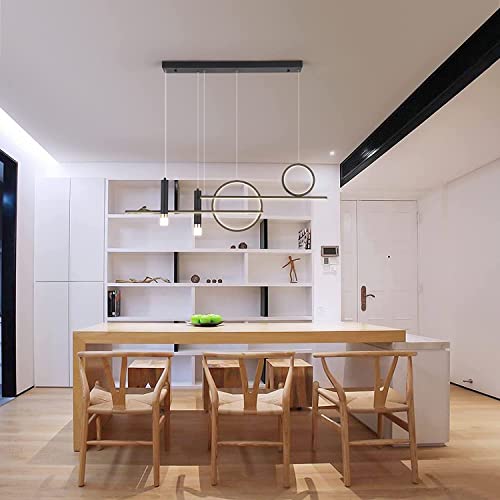 Lámpara LED lineal moderna ajustable para eliminar sombras en el comedor 2
