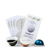 Algopix Similar Product 11 - MyCaps 100 Foil Seals for Nespresso
