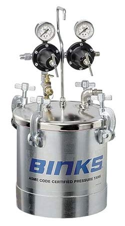 Binks Pressure Tank, 2.8 Gal - 83Z-220