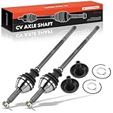 A-Premium Pair (2) Rear CV Axle Shaft Assembly Compatible with Polaris Outlaw 500 2006-2007, Outlaw 525 IRS 2007-2011, Driver and Passenger Side, Replace# 1332429, 1332442
