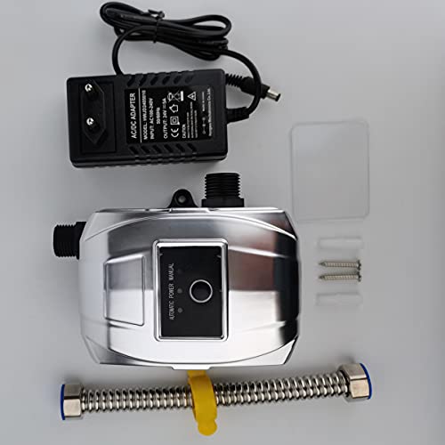 Foto von SHYLIYU Automatische Booster-Pumpe DC 24V 150W Heiß-Kaltwasser-Druckpumpe Umwälzpumpe Selbstansaugende Wasserpumpe Verwendet für Duschhahn Küchenspüle