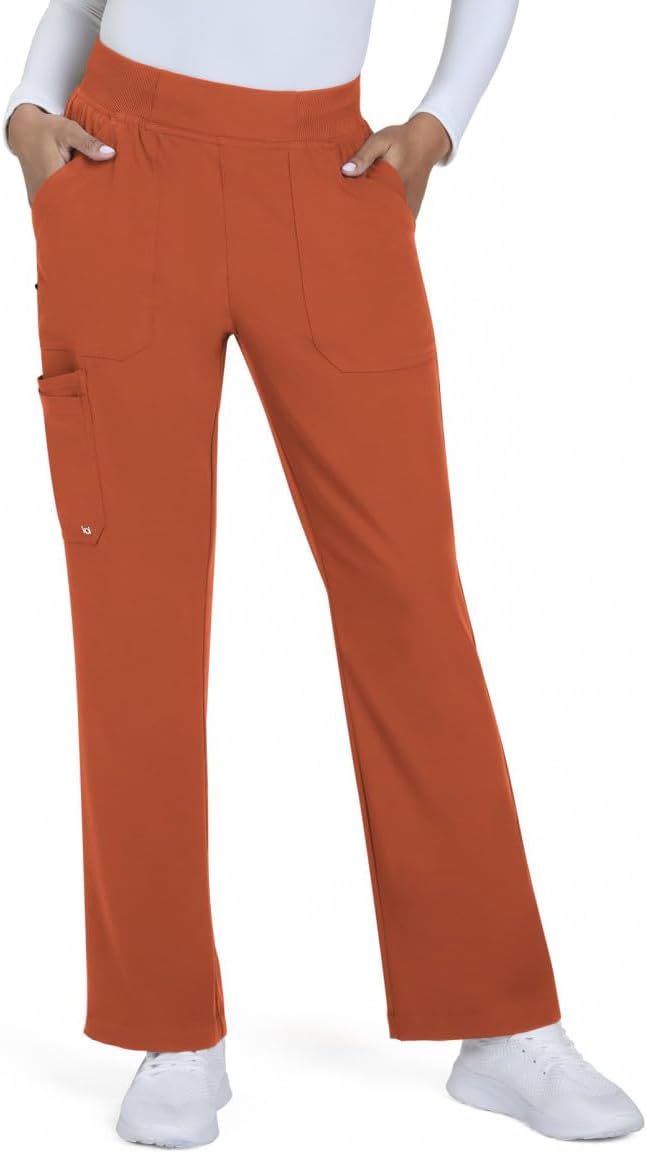 KOI Next Gen Jump Start Women's 7-Pocket Boot Cut Scrub Pant