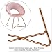 Duhome Silla de Comedor diseño Retro con Brazos Silla tapizada Vintage sillón...
