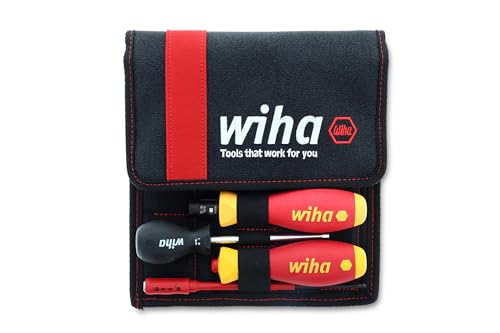 Image of Wiha 28781 20 Piece Insulated TorqueVario-S (10-50 in /lbs) and Slimline Blade Set | 10-50 in /lbs