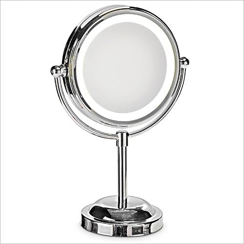 Miroir Cosmétique Mural De 7 Pouces, Miroir Grossissant Double Face À