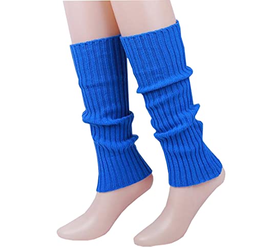 Image of Warm Woolen Socks For Women Solid Leg Covers Socks For Autumn And Winter Knitting