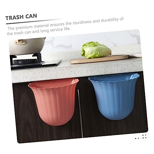 Cabilock paquete de 6 canecas de basura para cocina colgantes miniatura 7