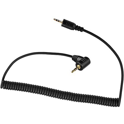 Lgshop 2.5 Mm Off Camera Remote Cable Shutter Release Connecting Cord C6/E3 Camera Connecting Plug Compatible With Canon Rebel Powershot Pentax Samsung Sigma Cameras #TOP21