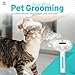 Pet Hair Removal Steam Brush with Enhanced Spray.Rechargeable Pet Steam Brush for Dog & Cat – 3-in-1 Spray Hair Removal Comb – Steam for Shedding & Grooming Includes With Bath Brush