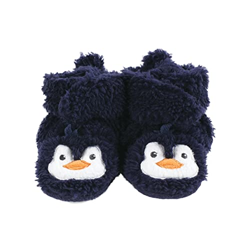 Hudson Baby Unisex Baby Trapper Hat, Mitten And Bootie Set, Navy Penguin, 0-6 Months #TOP3