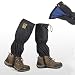 High Thicken Snow Leg Gaiters, Oumers Winter Keep Warm Waterproof Breathable Velcro Wraps Leg Boot Covers For Hiking Ski Climbing Hunting Walking Snowboard Snowshoeing Mountaineering Ice Equipment