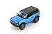 2022 Ford Bronco Closed Top, Blue - Kinsmart 5438DA/B - 1/34 Scale Diecast Model Car