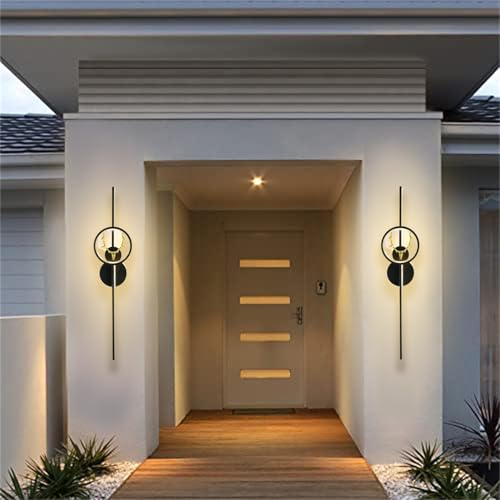 Luminaire mural acrylique LED extérieur étanche IP65 et moderne