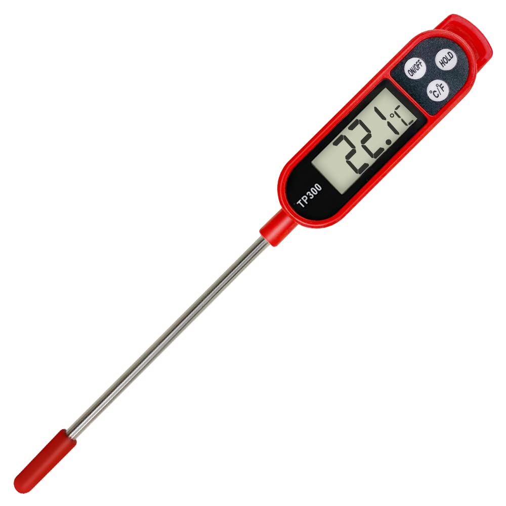 Thermomètre à Bonbons Et Friture XCMAN - Sonde 40 Cm Inox - Lecture Instantanée Cuisine