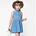 WOWOGO Kids Metal Waist Chain Belt Fashion Cute Western Link Belt Chain for Girls Dress Skirts
