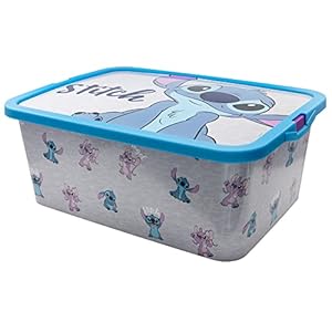 Stor Stitch & Angel Aufbewahrungsbox 13 Liter