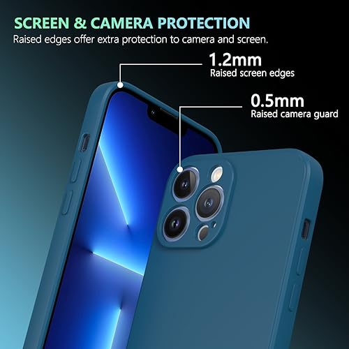 Image of for iPhone 12 Pro Max Case Dark Blue, Scratch Resistant with Soft Touch, Slim Thin Phone Cover for iPhone 12 Pro Max 6.7 inch