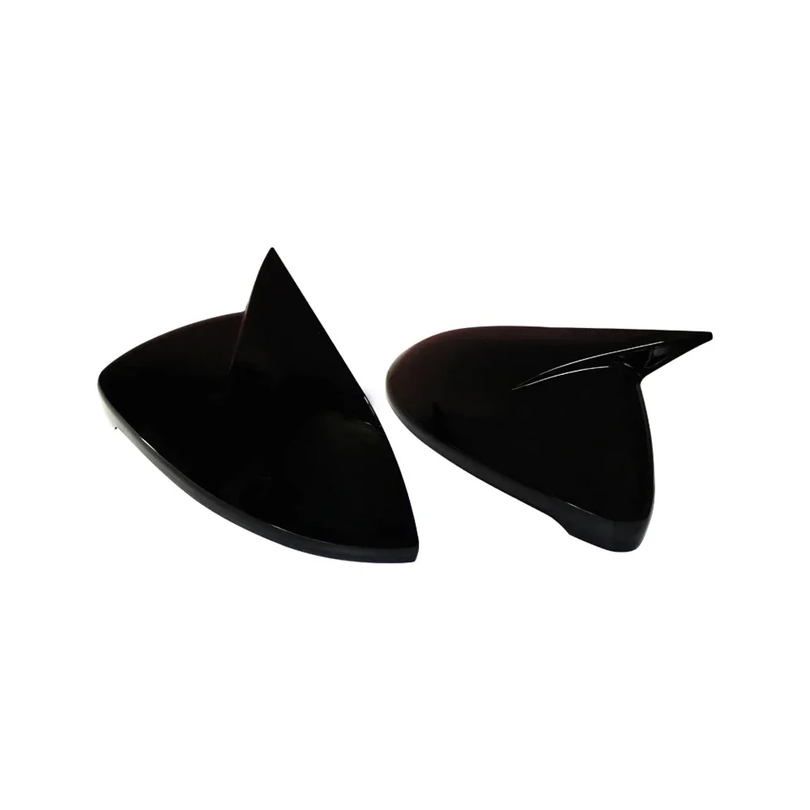 pokrowiec na lusterko wsteczne 2 szt. do Golfa 7 MK7 .5 GTI R GTE GTD 2014-2019 osłony lusterka wstecznego samochodu(Bright black)