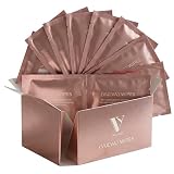 VYMilano 10 Salviettine Intime Monouso Tascabili con Siero Prebiotico. Salviette per Igiene Intima da Viaggio e Borsa. Riequilibranti, Senza Sapone e Profumo, 98% Naturali, Testate Ginecologicamente