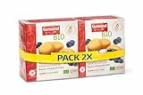 Pack 2x Galletas Rellenas de Arándanos Sin Gluten Germinal Bio 200 g | 2 Paquetes de 200 g (Total 400 g) | Galletas Ecológicas Sin Gluten | Con Relleno de Arándanos